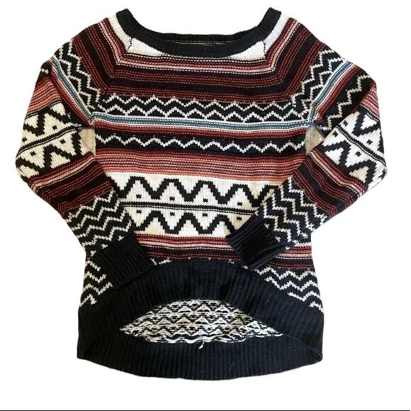 Under Skies Colorful Sweater Small - Picture 1 of 5
